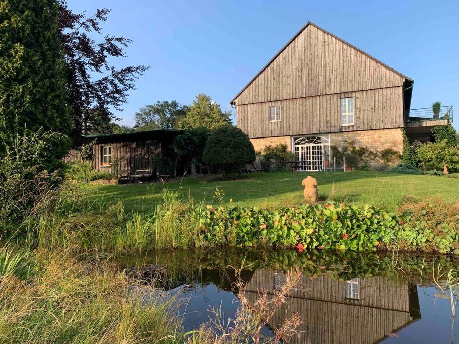 Rose et Pivoine - das Häuschen im Paradies Herdecke Exterior foto